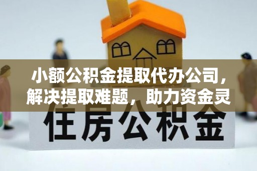 阳山小额公积金提取代办公司，解决提取难题，助力资金灵活使用