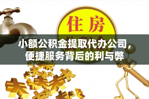 阳山小额公积金提取代办公司，便捷服务背后的利与弊