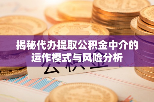 阳山揭秘代办提取公积金中介的运作模式与风险分析