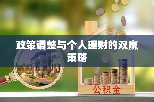 阳山政策调整与个人理财的双赢策略