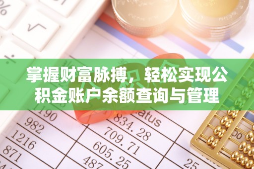 阳山掌握财富脉搏，轻松实现公积金账户余额查询与管理