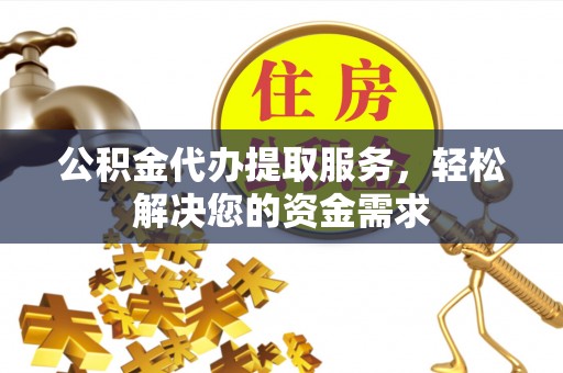 阳山公积金代办提取服务，轻松解决您的资金需求