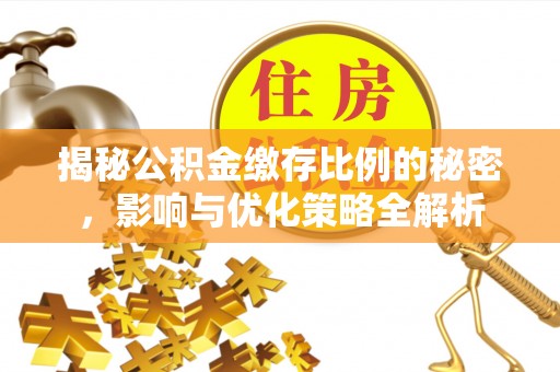 阳山揭秘公积金缴存比例的秘密，影响与优化策略全解析