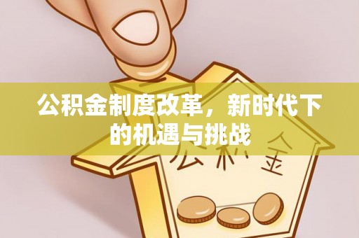 阳山公积金制度改革，新时代下的机遇与挑战