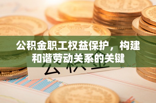 阳山公积金职工权益保护，构建和谐劳动关系的关键