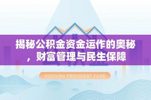 阳山揭秘公积金资金运作的奥秘，财富管理与民生保障