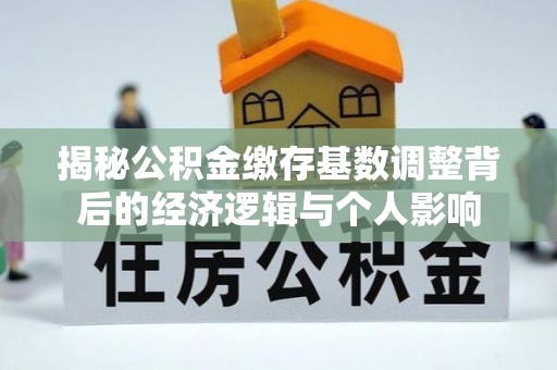 阳山揭秘公积金缴存基数调整背后的经济逻辑与个人影响
