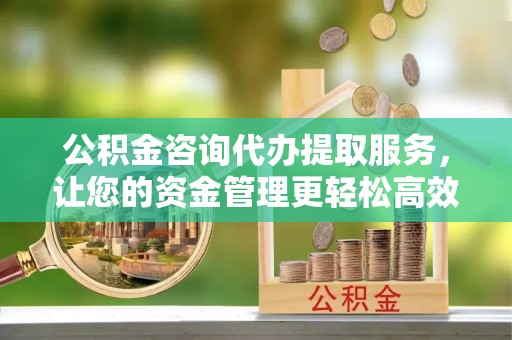阳山公积金咨询代办提取服务，让您的资金管理更轻松高效