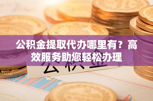 阳山公积金提取代办哪里有？高效服务助您轻松办理