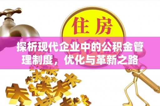 阳山探析现代企业中的公积金管理制度，优化与革新之路