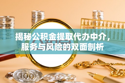 阳山揭秘公积金提取代办中介，服务与风险的双面剖析