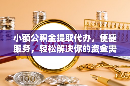 阳山小额公积金提取代办，便捷服务，轻松解决你的资金需求