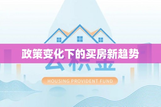 阳山政策变化下的买房新趋势
