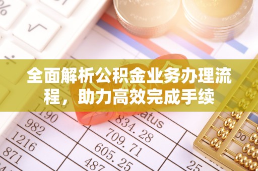 阳山全面解析公积金业务办理流程，助力高效完成手续