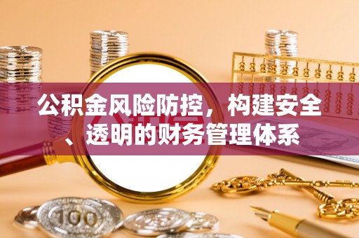 阳山公积金风险防控，构建安全、透明的财务管理体系