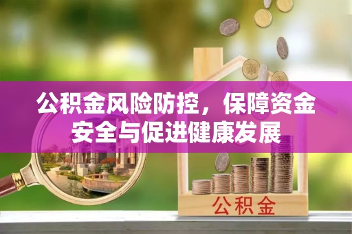 阳山公积金风险防控，保障资金安全与促进健康发展