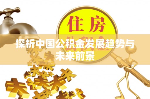 阳山探析中国公积金发展趋势与未来前景