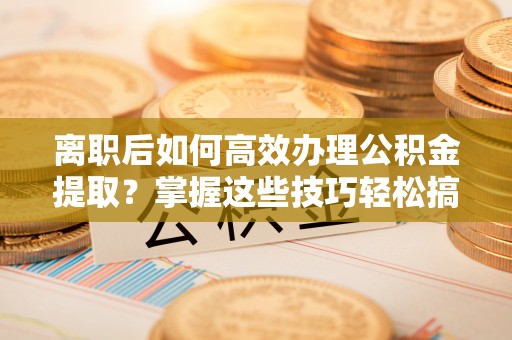 阳山离职后如何高效办理公积金提取？掌握这些技巧轻松搞定