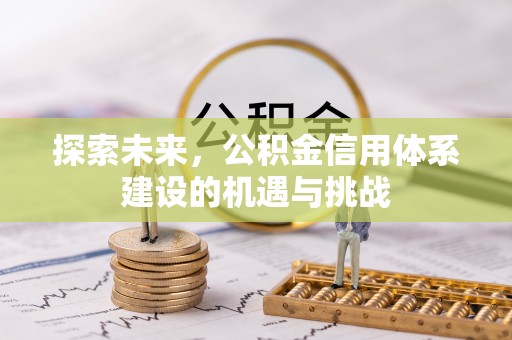 阳山探索未来，公积金信用体系建设的机遇与挑战