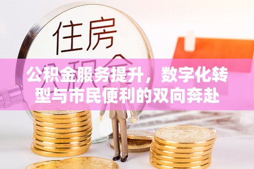 阳山公积金服务提升，数字化转型与市民便利的双向奔赴