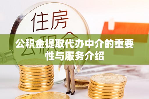 阳山公积金提取代办中介的重要性与服务介绍