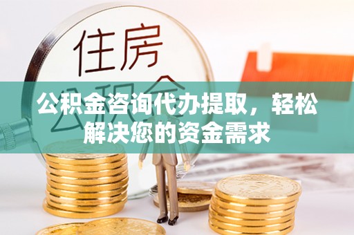阳山公积金咨询代办提取，轻松解决您的资金需求