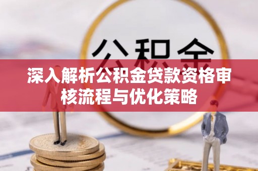 阳山深入解析公积金贷款资格审核流程与优化策略