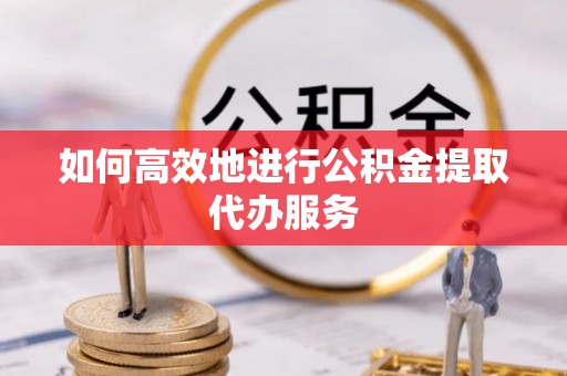 阳山如何高效地进行公积金提取代办服务