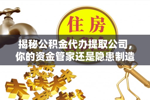 阳山揭秘公积金代办提取公司，你的资金管家还是隐患制造者？