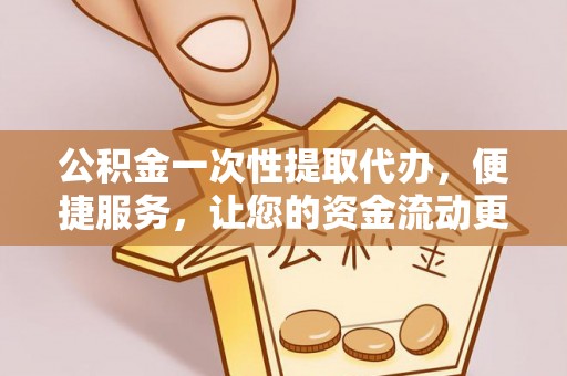 阳山公积金一次性提取代办，便捷服务，让您的资金流动更高效