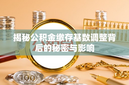 阳山揭秘公积金缴存基数调整背后的秘密与影响