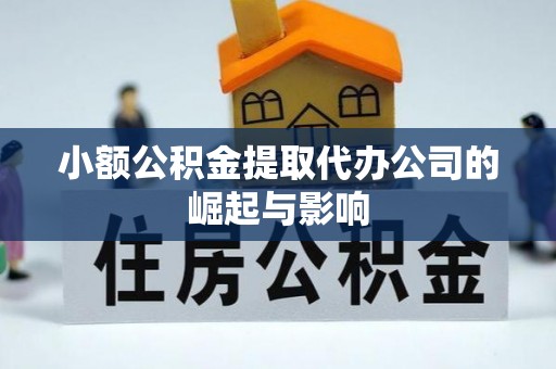 阳山小额公积金提取代办公司的崛起与影响